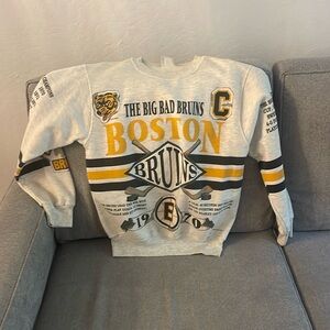 Vintage Boston Bruins crewneck